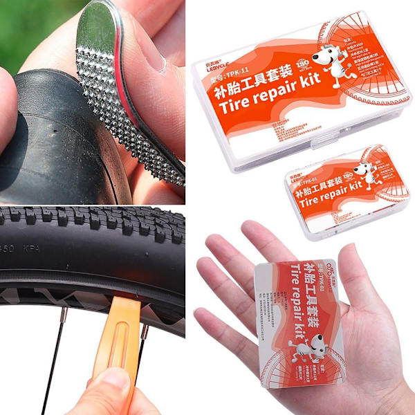 1Sæt Cykeldæk Reparation Indvendig Slange Patching 2 2 2