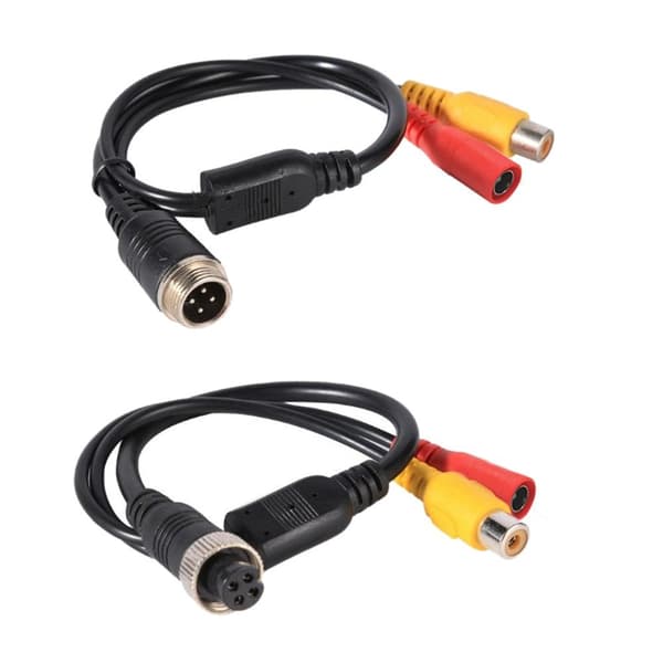 2 stk ledningsnet Kamerasignalkabel 2 2 2