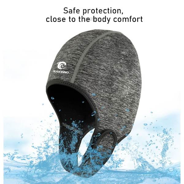 Sukelluspään cover Cap VAALEANHARMAA Light gray
