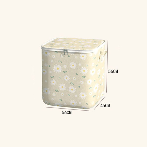 Peittojen säilytyspussi Vaatteiden säilytysastiat BEIGE 56X56X45CM beige 56x56x45cm