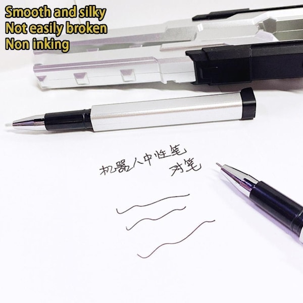 Robot Shape Gel Pen Sort Ink Gel Pen Neutral Pen