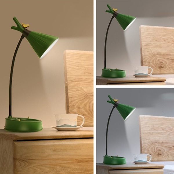 LED blomsterbordslampe bordlampe GUL A A Yellow A-A