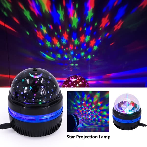 Led Disco Light Scenlampa 2 2 2