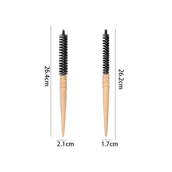 2PC Frisør Small Roller Comb Styling Roll Hårbørste STOR Large