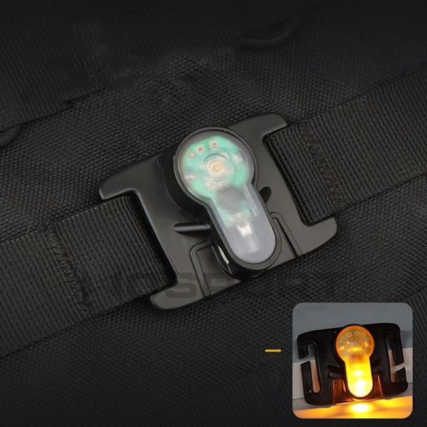 Taktisk strobesignalsikkerhet LED-lys 3 3 3
