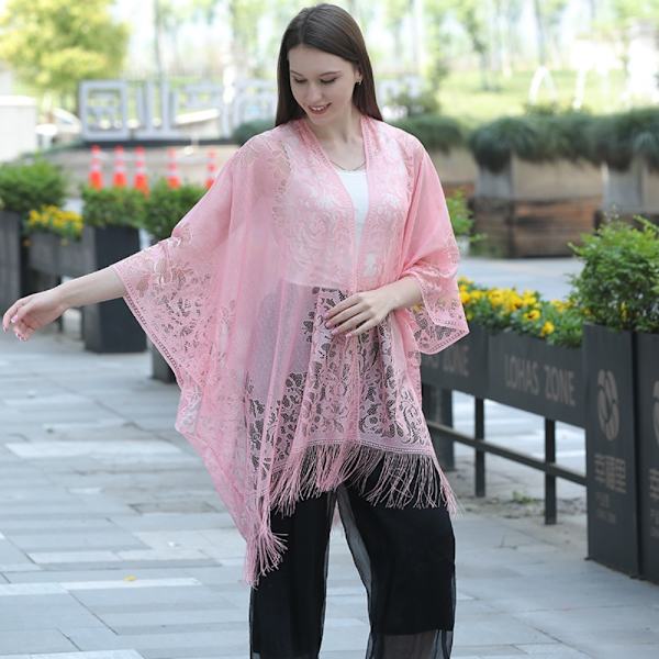 Aftenkjoler Sjal Lady Cape Wraps PINK PINK Pink