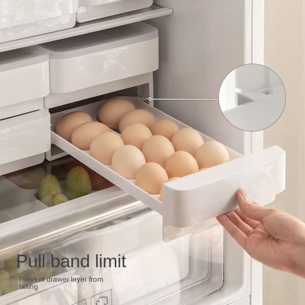 Egg Oppbevaringsboks Eggebrettholder Eggeboks