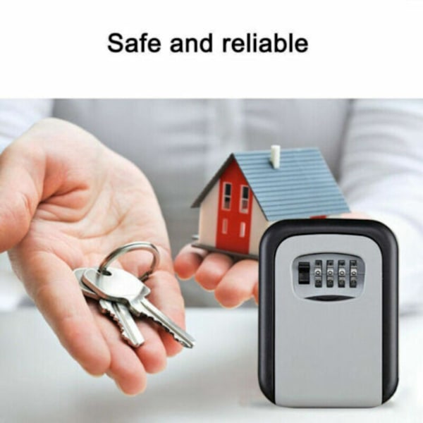 Nøkkelsafe Sikkerhetskodeboks O O