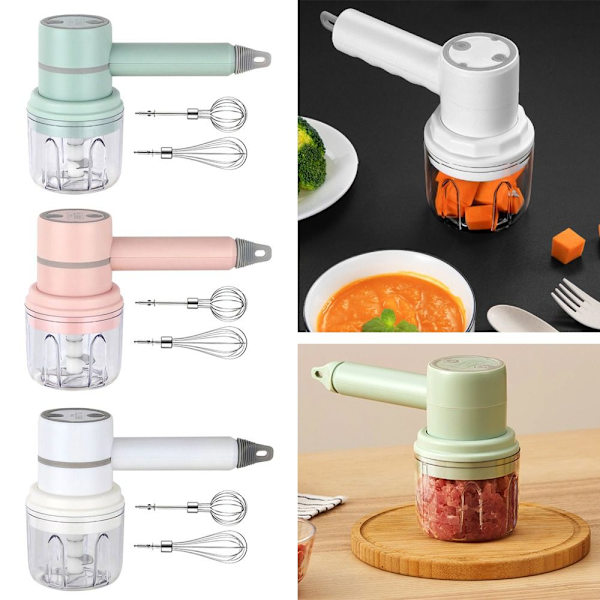 Handmixer Vitlök Ginger Chopper GRÖN 2 2 Green 2-2