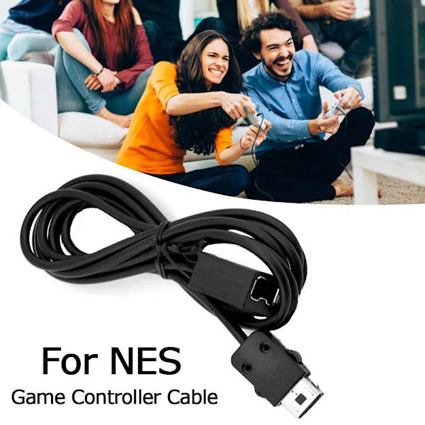 Game Controller Kabel forlængerledning SORT black
