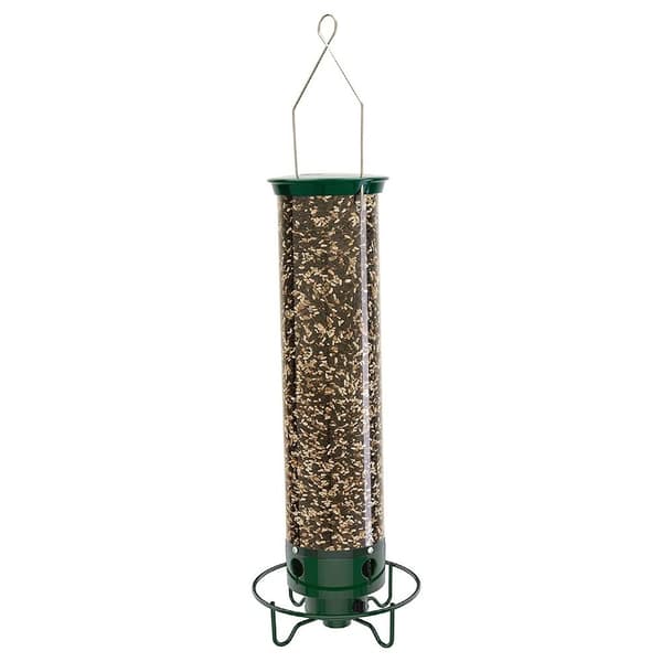 Metal Pet Bird Feeder Dispenser för husdjursfoder Flera hål