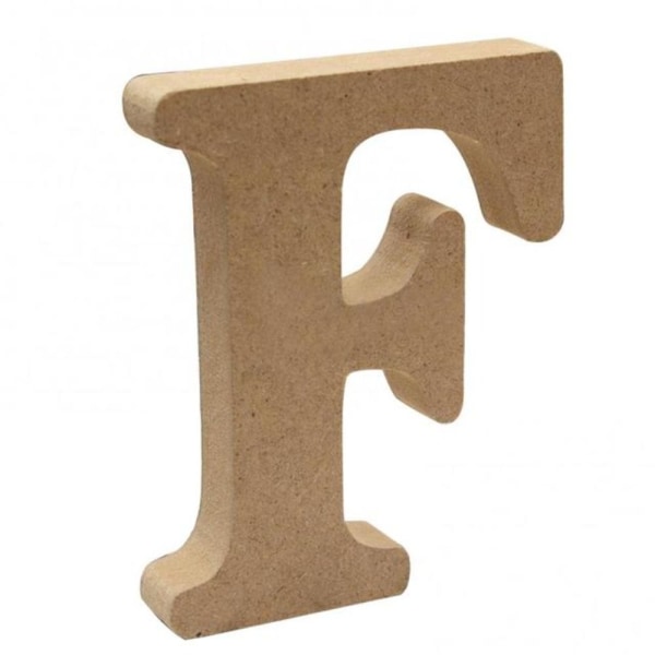 Trä alfabetdekoration MDF-form Alfabetdekoration P P P