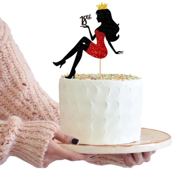 5 stk Cake Topper Kakepynt 21 21 21