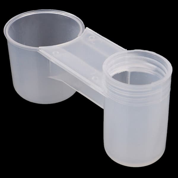 Bird Feeder Bird Drinker Double Mouth Drinker 5Pcs