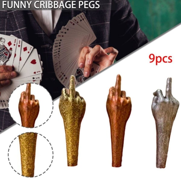 9st Game Pegs Cribbage Board Pegs 3HANGSHI 3HANGSHI 3Hangshi