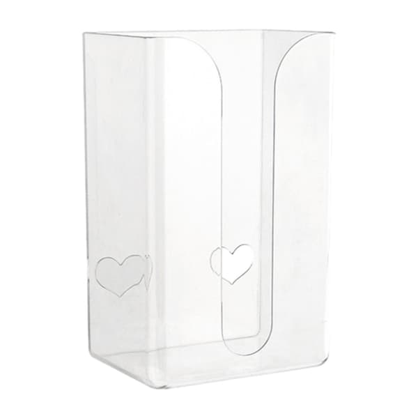 Hållare Tissue Box TRANSPARENT Transparent