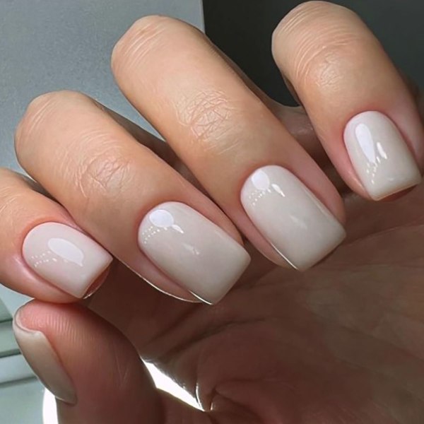 Simple Style False Nail Nude Pink Fake Nail C C C