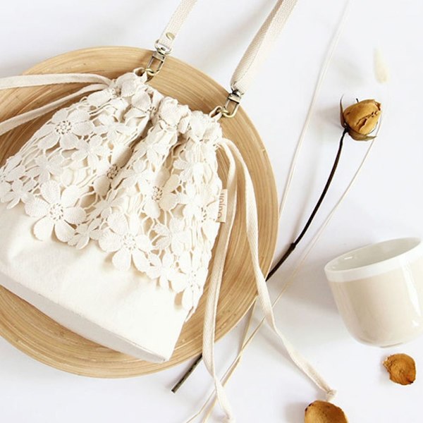 Kangaslaukkuhihna Olkalaukun vyöt BEIGE beige