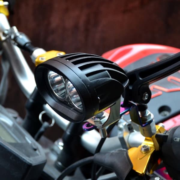 Motorsykkel Multi-funksjonell Bracket Bumper Stent SØLV silver