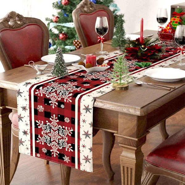 Christmas Table Runner Xmas dug 6 6 6