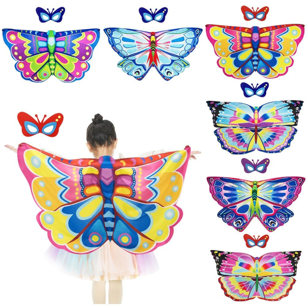 Butterfly Wings Sjal Butterfly Scarf 3 3 3