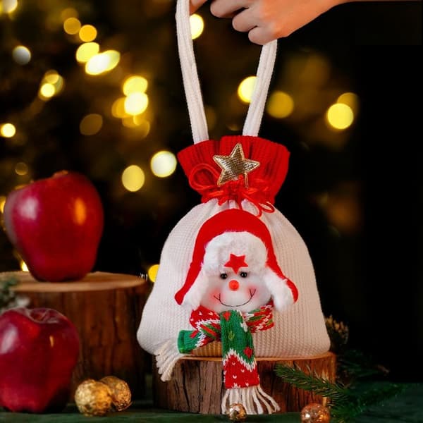 Julegavepose Candy Dragee Bag STIL 1 STIL 1 Style 1