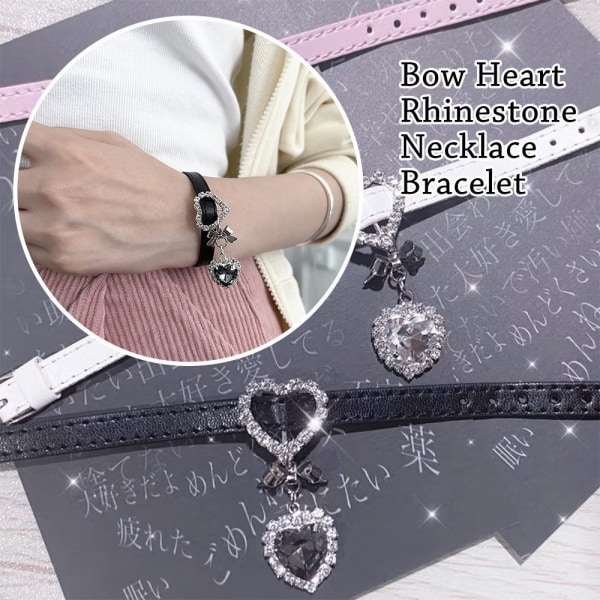 Bowknot halskæde Love Heart Armbånd STIL 1 STIL 1 Style 1 cff4 | Style 1 |  Style 1 | Fyndiq