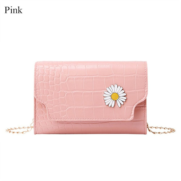 Liten Axelväska Sling Bag ROSA pink