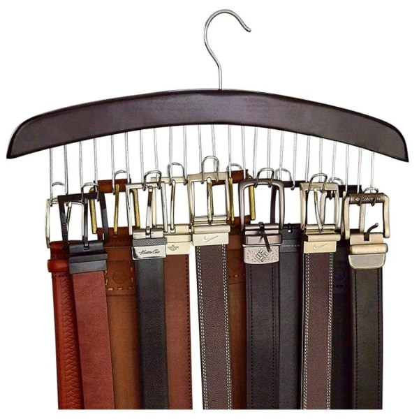 Bæltehænger Organizer Bælterstativ RUNDE KROGE-ANTIK RUND Round Hooks-Antique