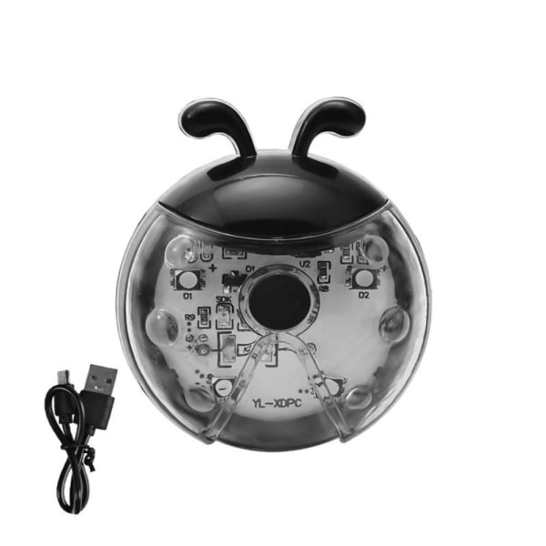 Cykel nyckelpiga Lampa Hjul Ljus GRÅ Grey