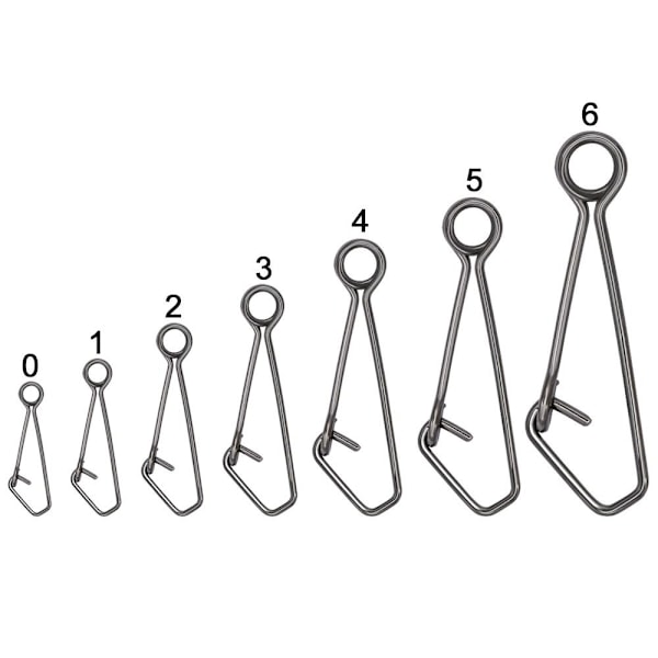 Fishing Snap Connector med Pin Heavy Duty Ball 0 0 0