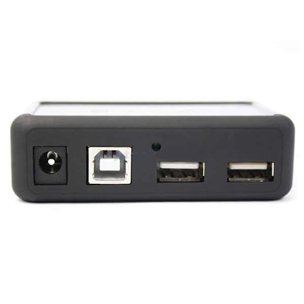 7-portars USB laddare HUB Multi USB laddstationsdocka white