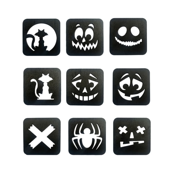 Halloween Coasters Dekkebrikke B B B