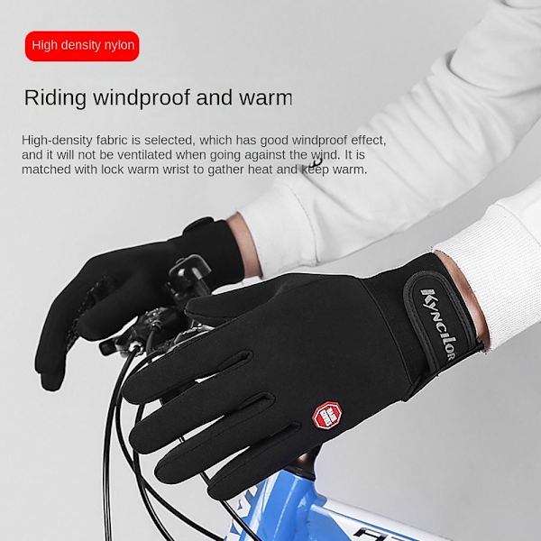 Talvi Tactical Gloves Lämmitetyt Polar Fleece Gloves M M