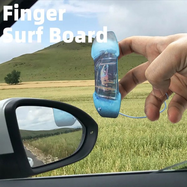 Mini Finger Surfboard Creative BLÅ UDEN MØNSTER UDEN blue without pattern-without pattern