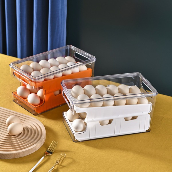 Egg Oppbevaringsboks Eggebrett GRÅ Grey