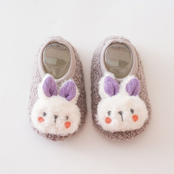 Toddler Halkfri mjuk sula strumpor LILA M PURPLE M