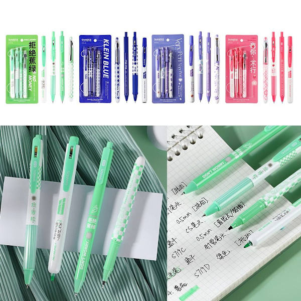 4ST/ Set Kulspetspenna Gel Pen 04 04 04
