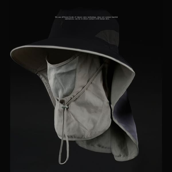 Fiskehat Solhat MØRKEGRÅ dark grey