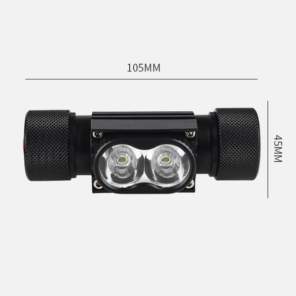 LED Hovedlykt Sykkel Front Lys Hovedlykt