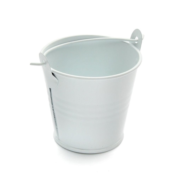 Mini Bucket Barrel HVID white