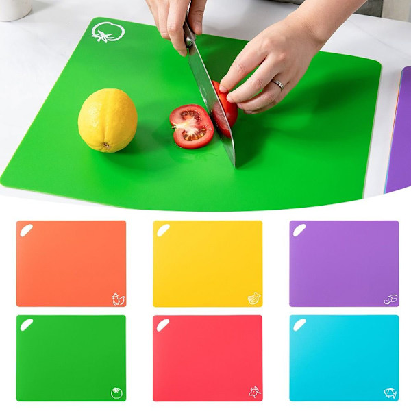 Kuttbrett i plast - Appelsin Orange
