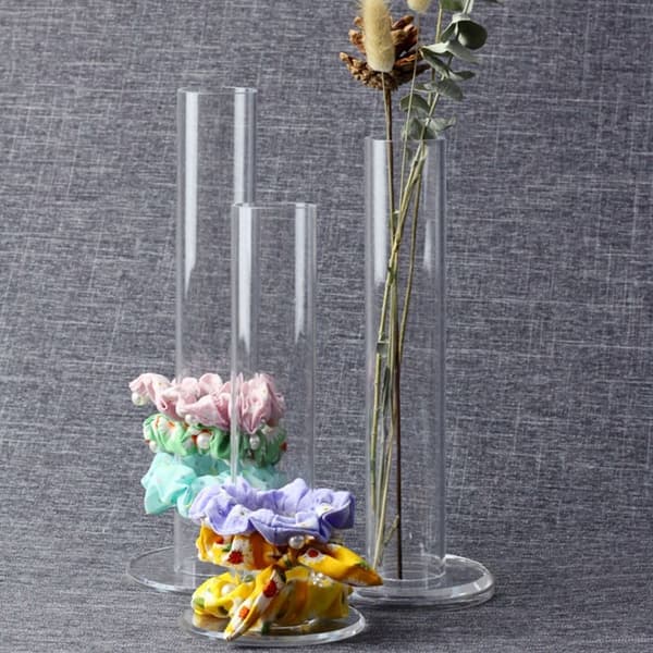 Displaystativ rundt rør 28CM 28CM 28cm