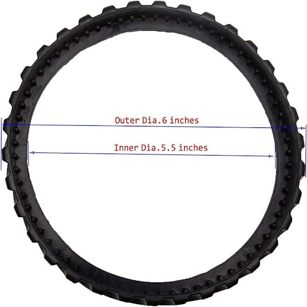 1/2stk Spor Dekk Wheel Clean Dekk 2STK 2STK 2pcs