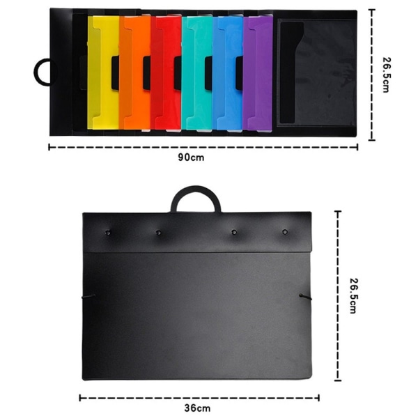 File Folder File Bag Paper Organizer