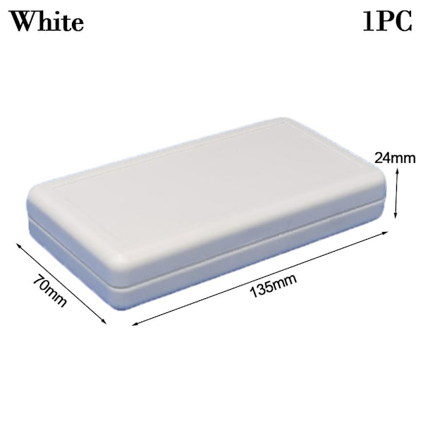 1/2kpl elektroninen projektilaatikko vedenpitävä cover Project VALKOINEN White 1pc-1pc