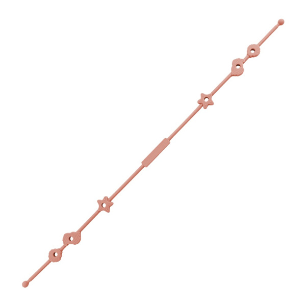 Legetøjsstropper Sutteclips Reb ROSE RED rose red