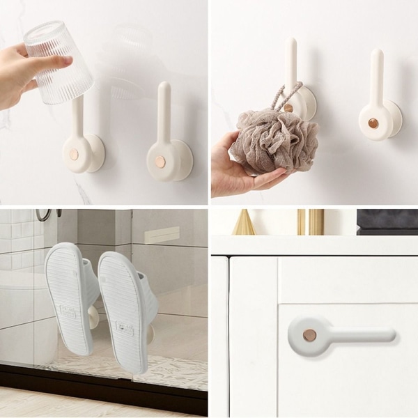 2 KPL Vaatekoukku Muoviset ovenripustimet VÄRI 2 VÄRI 2 Color 2