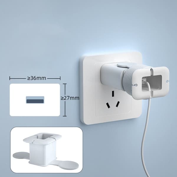 Lader Protector Data Line Organizer GRÅ grey