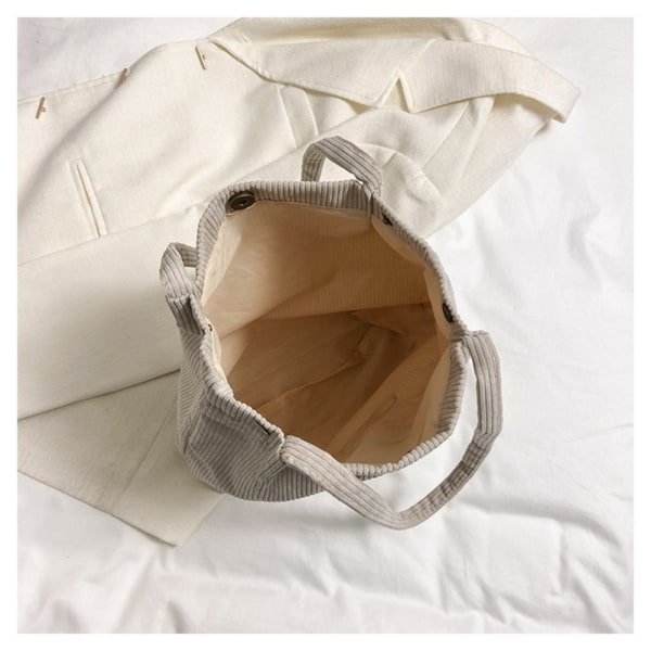 Naisten vakosamettiolkalaukku Casual käsilaukku KHAKI khaki